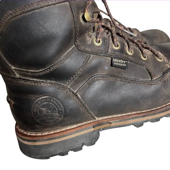 RED WING Brown Boots Irish Setter Hunt 878 Trail Blazer Ultradry Mens 10.5 main image 7